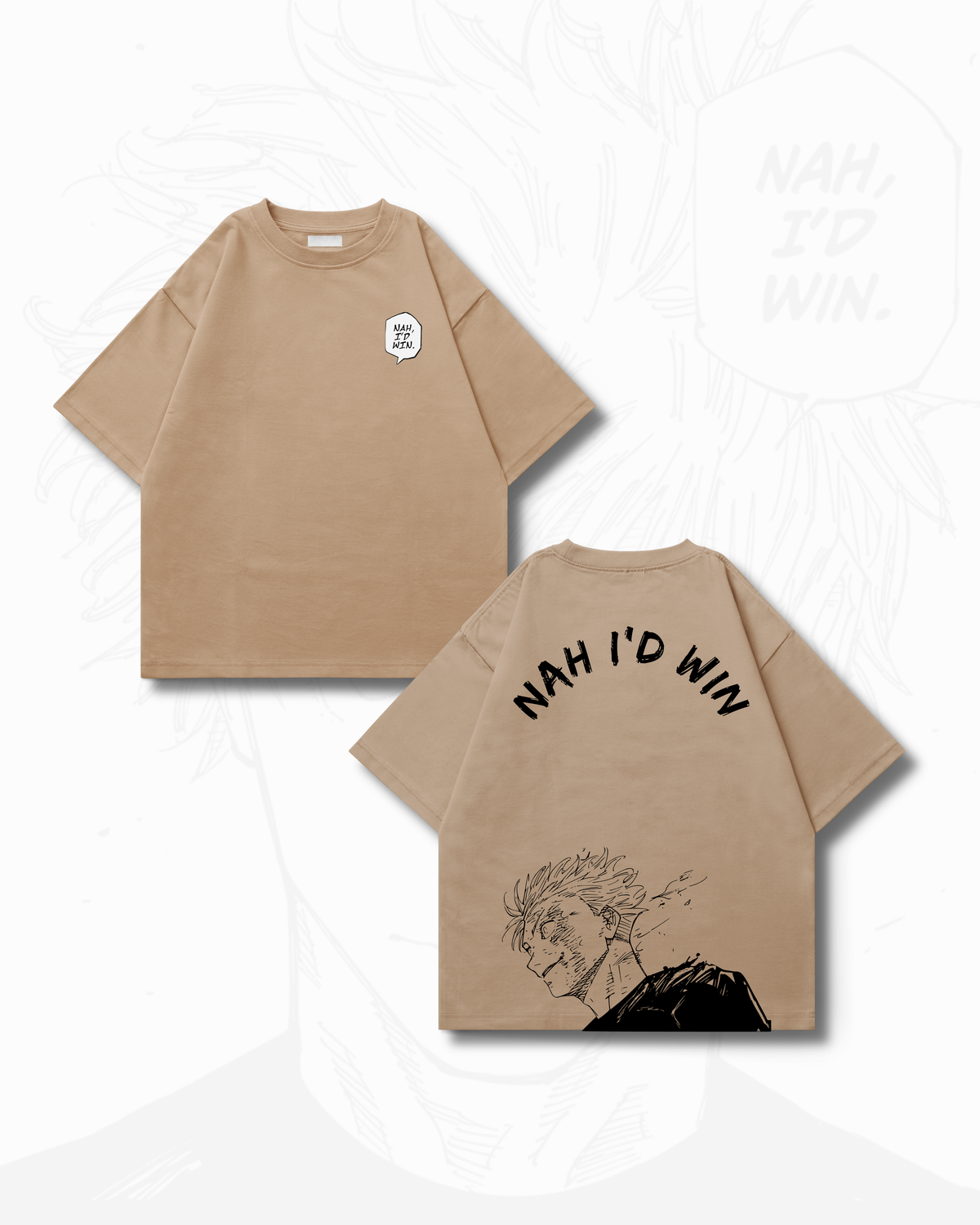 "NAH I'D WIN" Gojo T-shirt
