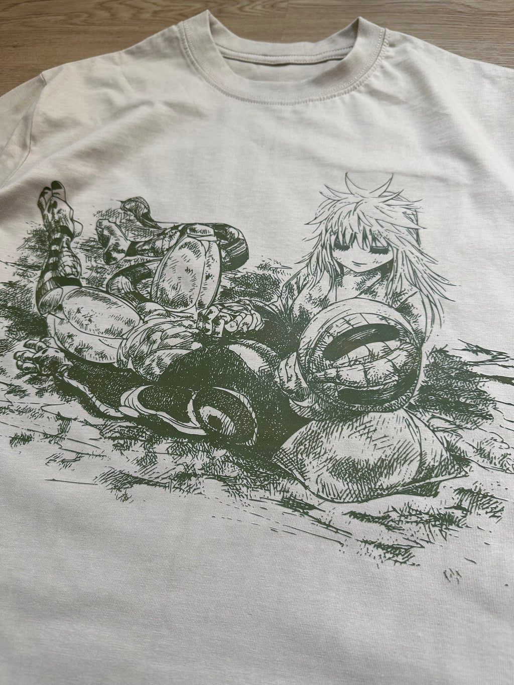 Camiseta "Komugi x Meruem"